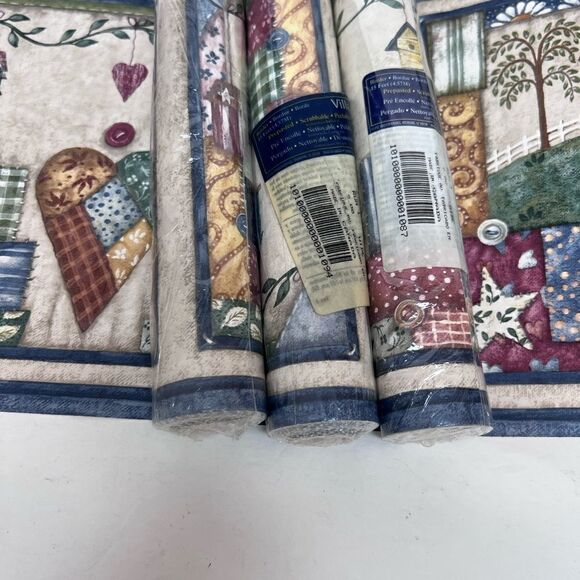 4  Village  Wallpaper Borders Americana Country - Picture 6 of 8